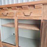 Solid wood sideboard