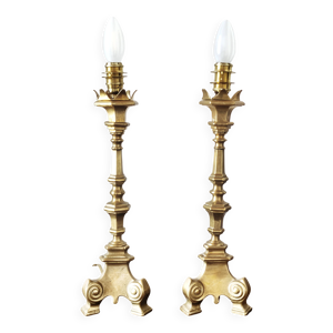 Ancienne paire de lampes