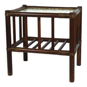 Table d'appoint en rotin
