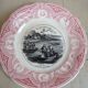 4 assiettes ‘parlantes’ Sarreguemines Les Saintes et Saints