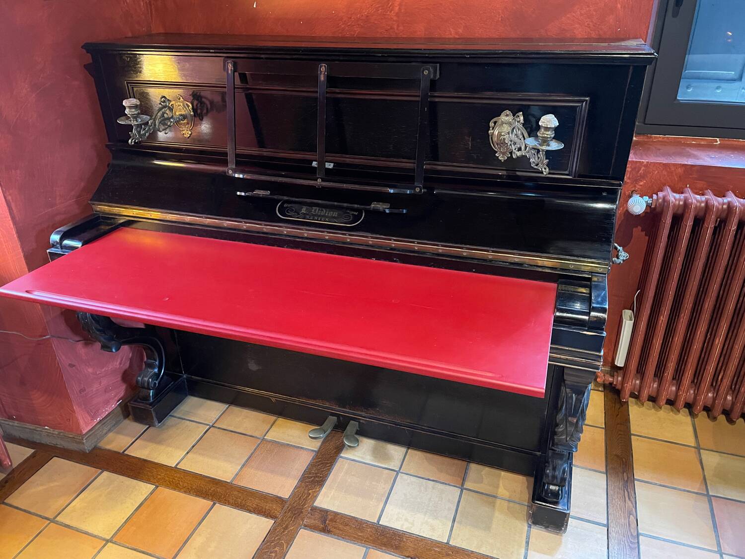 Old upright piano transformed