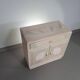 Split reed side board/cabinet 80 x 80 x 40 cm