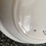 Green gingham hollow dish