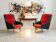 Paire de fauteuils par Erton design vintage 1960