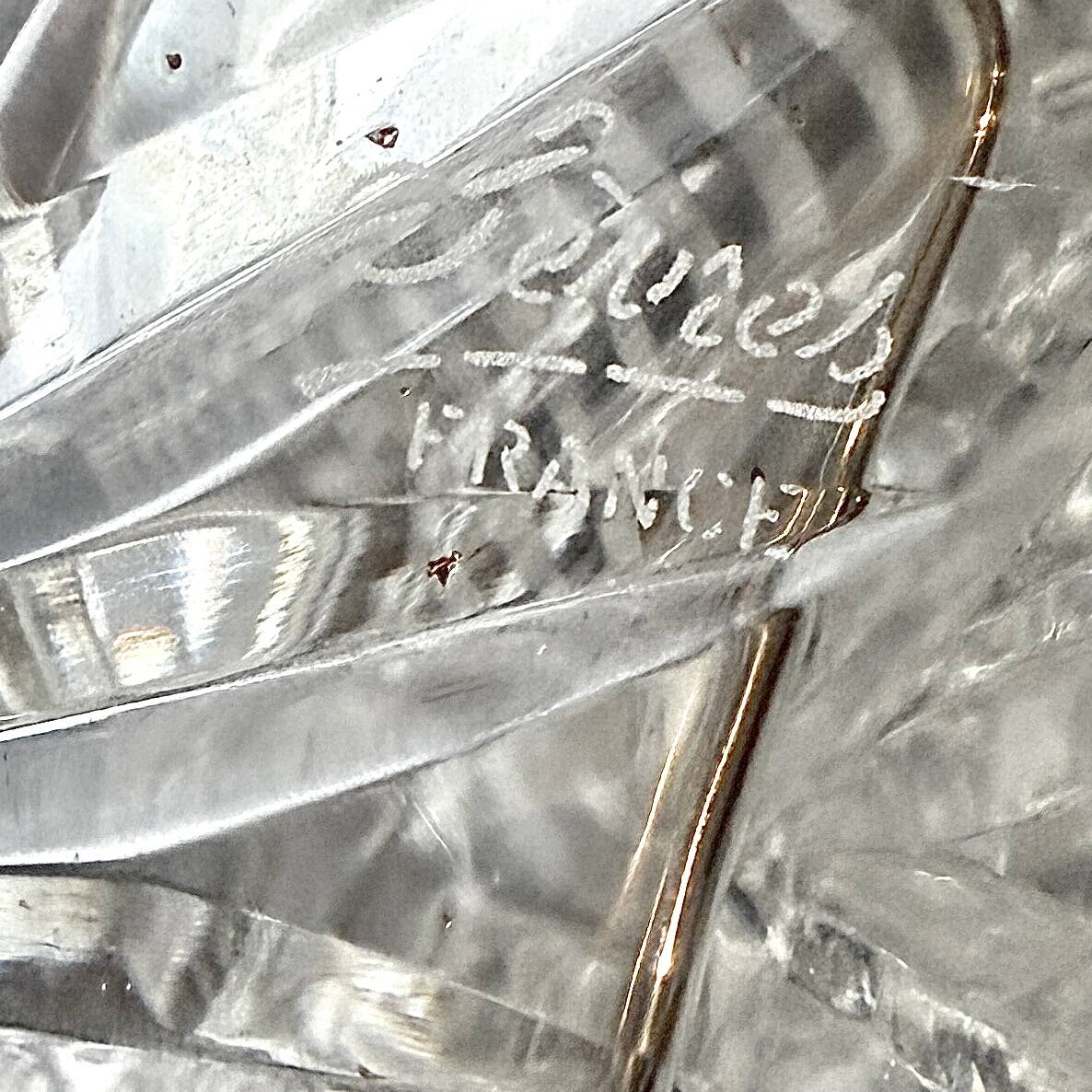 Crystal carafe from Sèvres