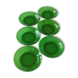 Lot of 6 hollow plates Vereco