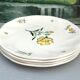 Flat plates stamped saline France