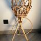 Door rattan plant 60s