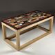 Marble specimen table vintage