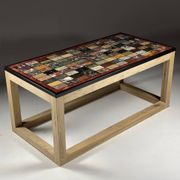 Marble specimen table vintage