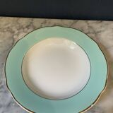 Set of 4 plates of Luneville