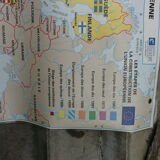 School map vintage poster Europe edition Eduscope MDI old poster