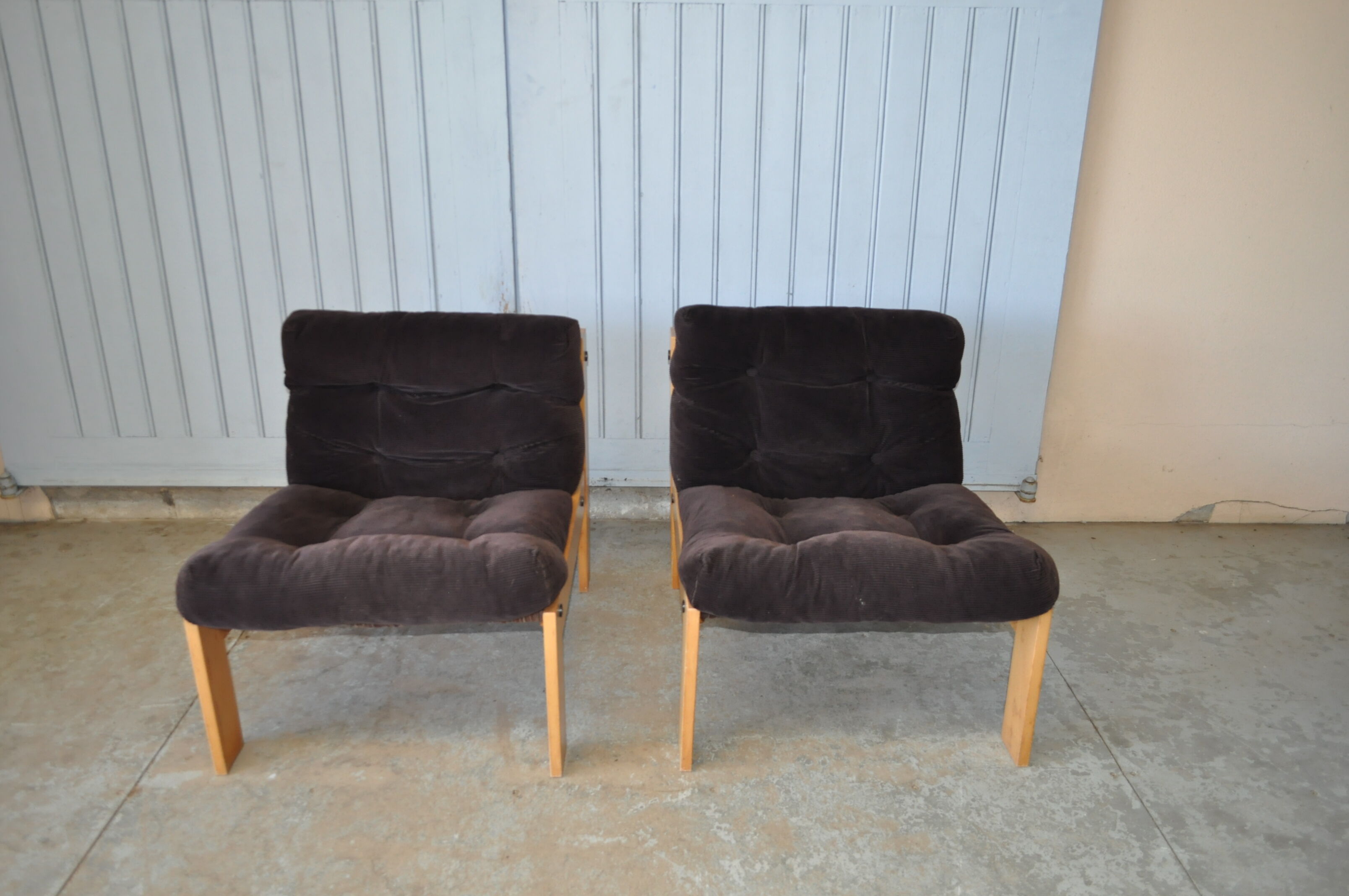 Pair of modern heaters.