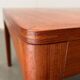 Table basse danoise en teck, années 1960