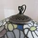 Suspension florale en pate de verre Tiffany