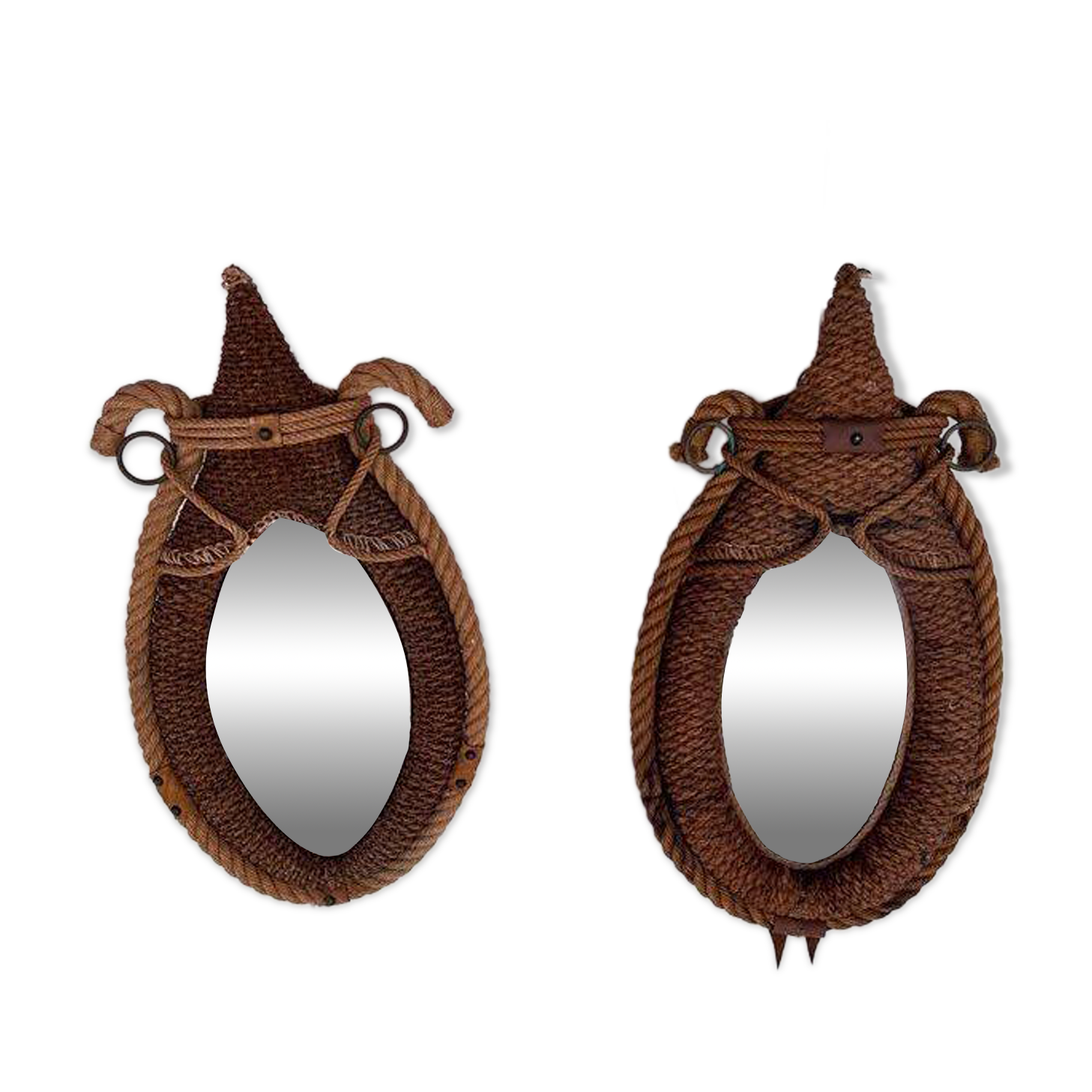 Pair of Audoux Minet Mirrors