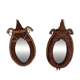 Pair of Audoux Minet Mirrors