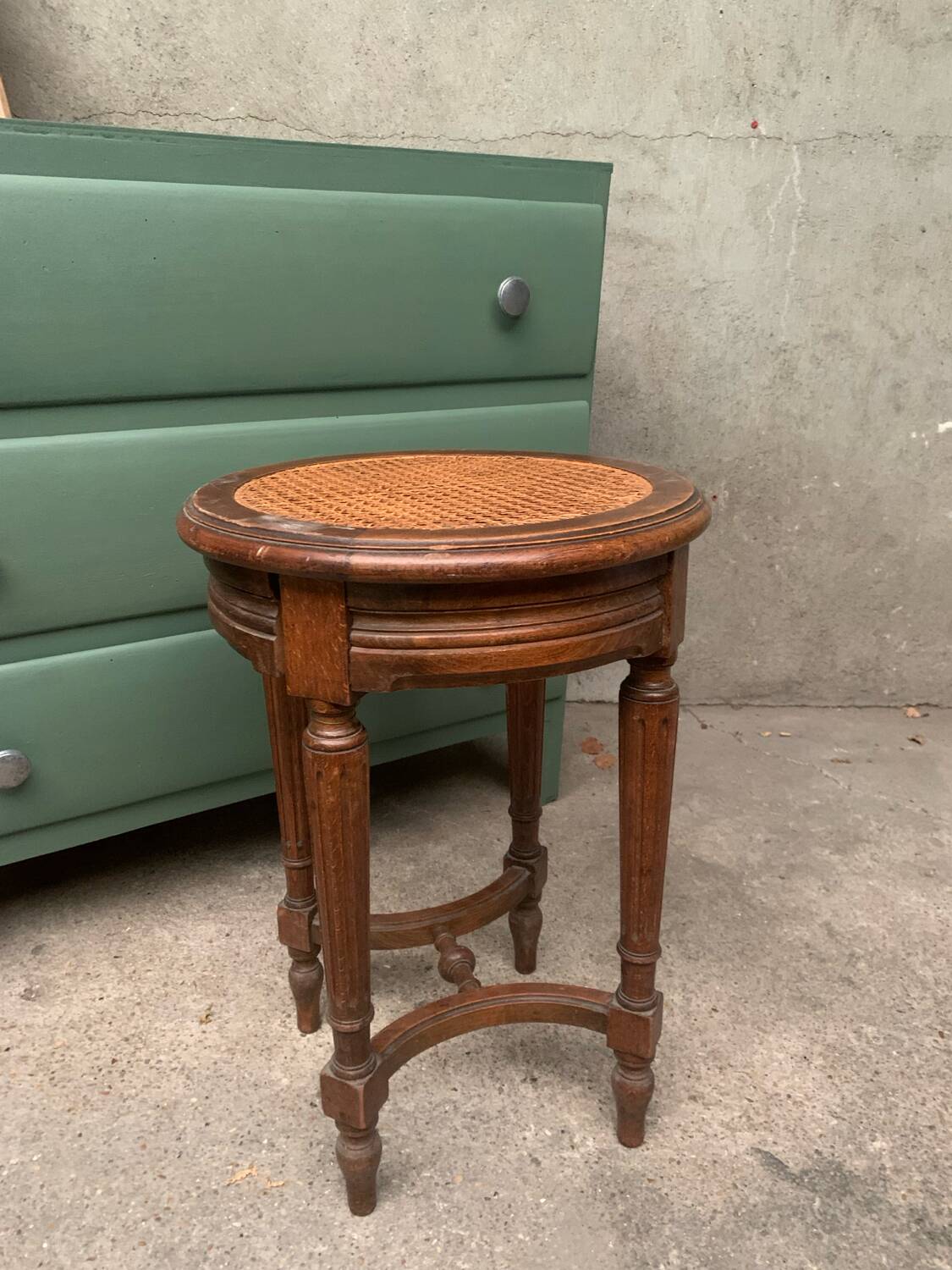 Louis XVI style piano stool