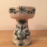 Keraluc Quimper ceramic candle holder