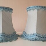 Set of 2 lampshades for wall lights