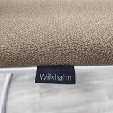 Wilkhahn sled chair Brown