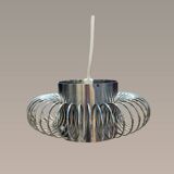 Pair of 70's Andrea Lazzari pendant lights for Morosini