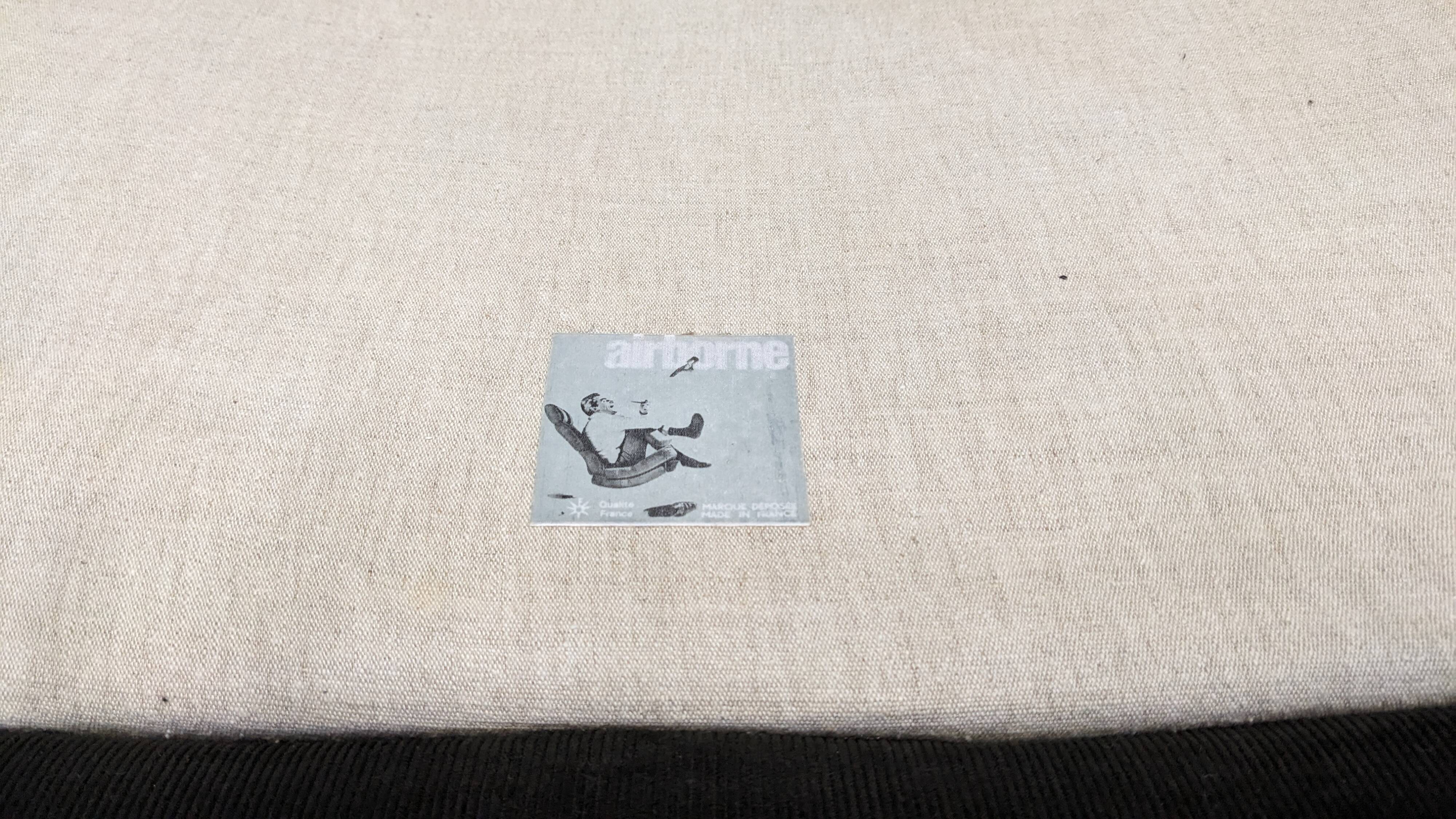 Pair of armchairs by Michel Cadestin for Airborne, France circa 1970.