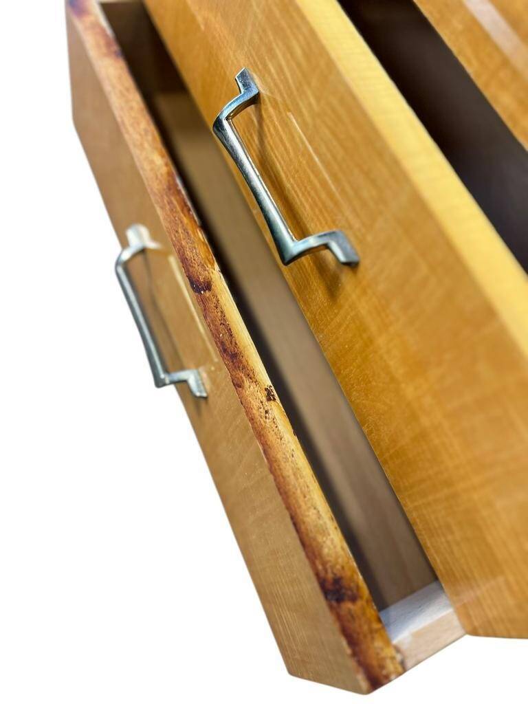Meuble TV bas vintage en bois / lowboard / buffet bas