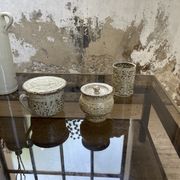 Stoneware herbal tea cup set La Hulotte Caylus