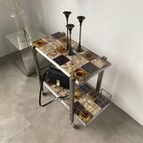 Trio of Memphis candlesticks