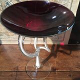 Stretched glass bowl "Alicja" Poland 70s