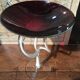 Stretched glass bowl "Alicja" Poland 70s