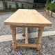 Table de ferme bois massif
