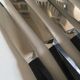 Set of 12 fruit knives in black bakelite