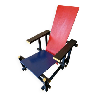 Gerrit Thomas Rietveld (1888-1964) - Fauteuil modèle Red and Blue - 1930