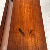 Vtg Mid Century Teak Bureau Chest Drawers Sideboard Desk Scandinavian Danish