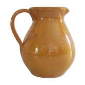 Enamelled earthenware pitcher