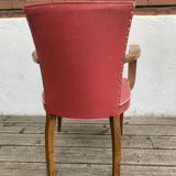 Red skai bridge armchair
