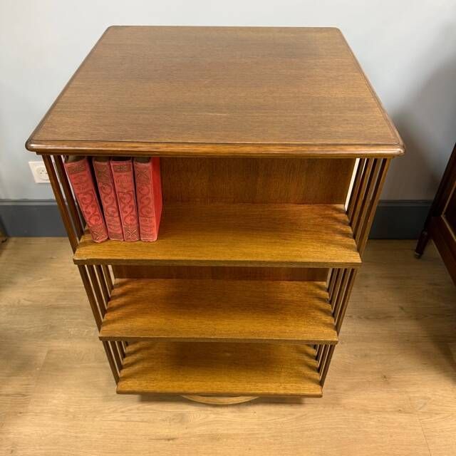 Bibliothèque tournante des années 70