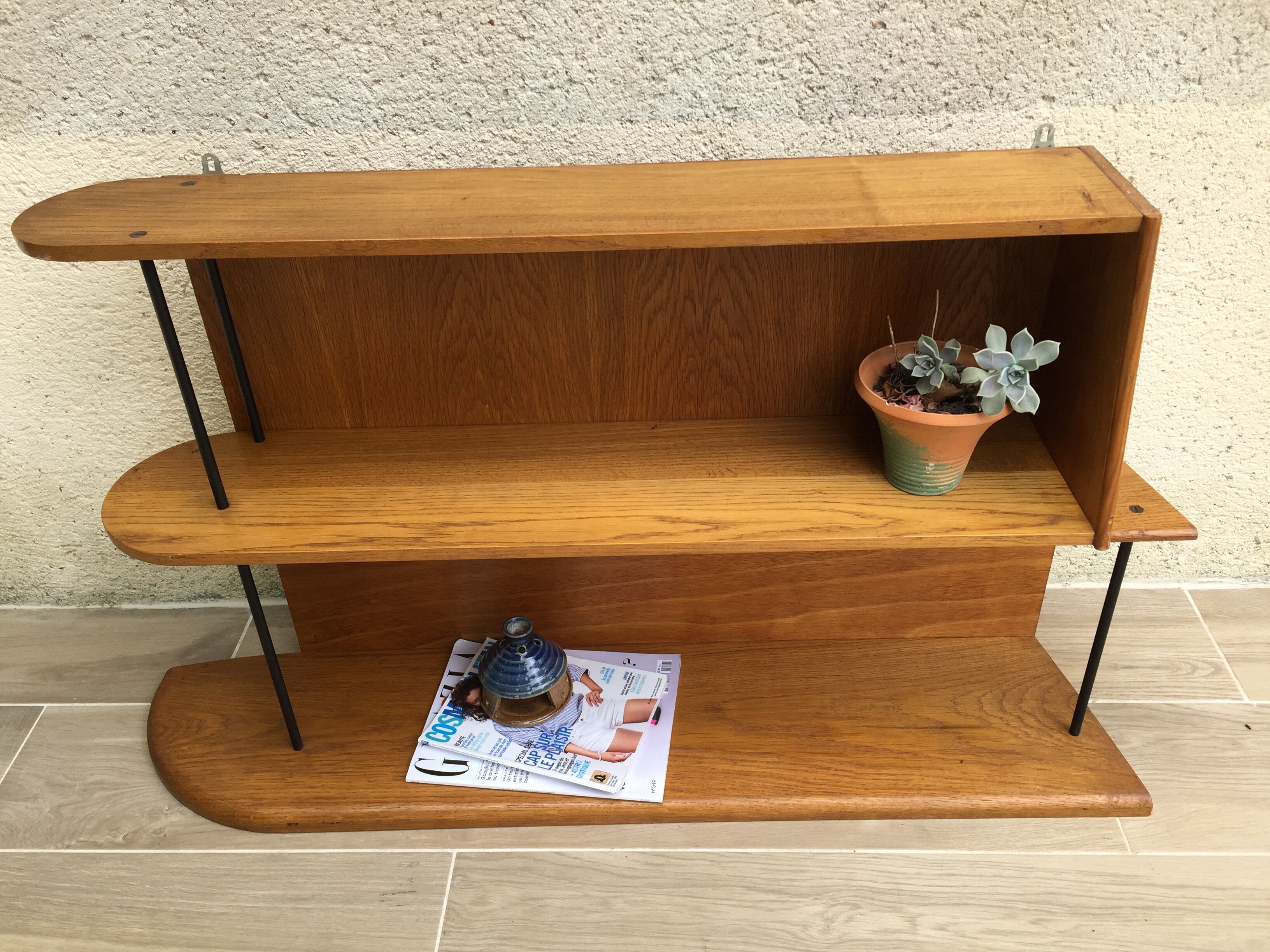 Vintage wall shelf