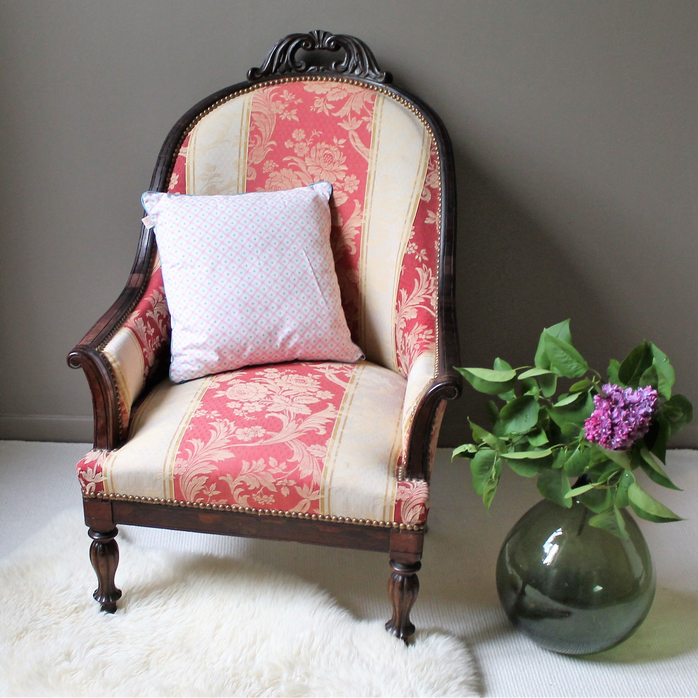 Louis Philippe style armchair