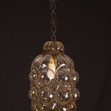 Wonderful Amber Vintage Venetian Lantern, Seguso Murano Glass, Italy, 1950s