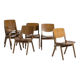 Vintage Thonet Dining Chairs (c.1950). Set of 6 pieces