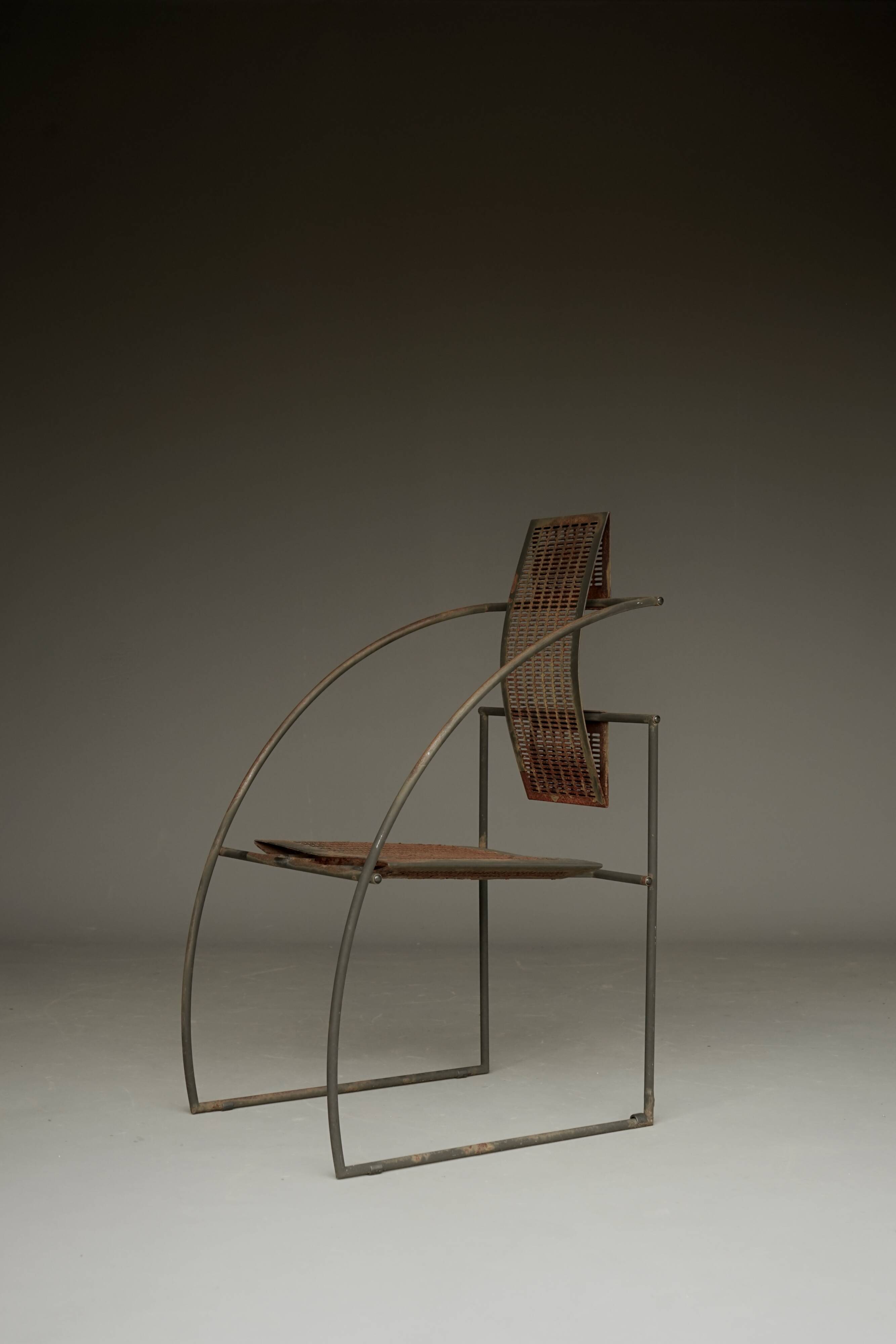 Quinta Chair by Mario Botta for Alias, Italy, 1986