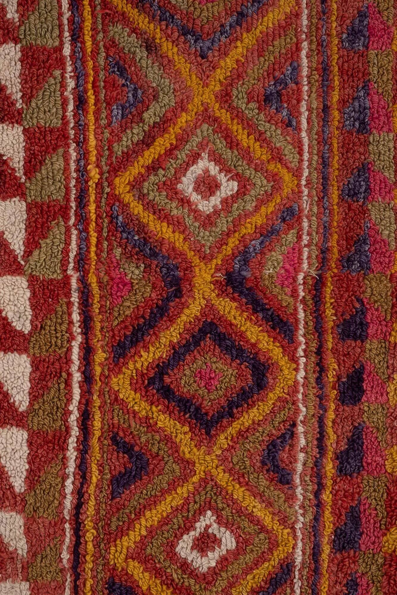Tapis turc vintage fait main
