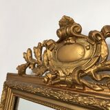 Miroir doré baroque