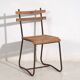 Antique garden chairs (c.1920). Set of 2 pieces no. 2