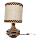 Openwork ceramic lamp, Stein Keramik, Germany, space age, 1960.