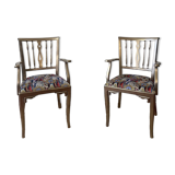 Golden Catholic armchair