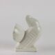 Ancient ceramic pigeon sculpture by George Ventrillon for Saint Clément.